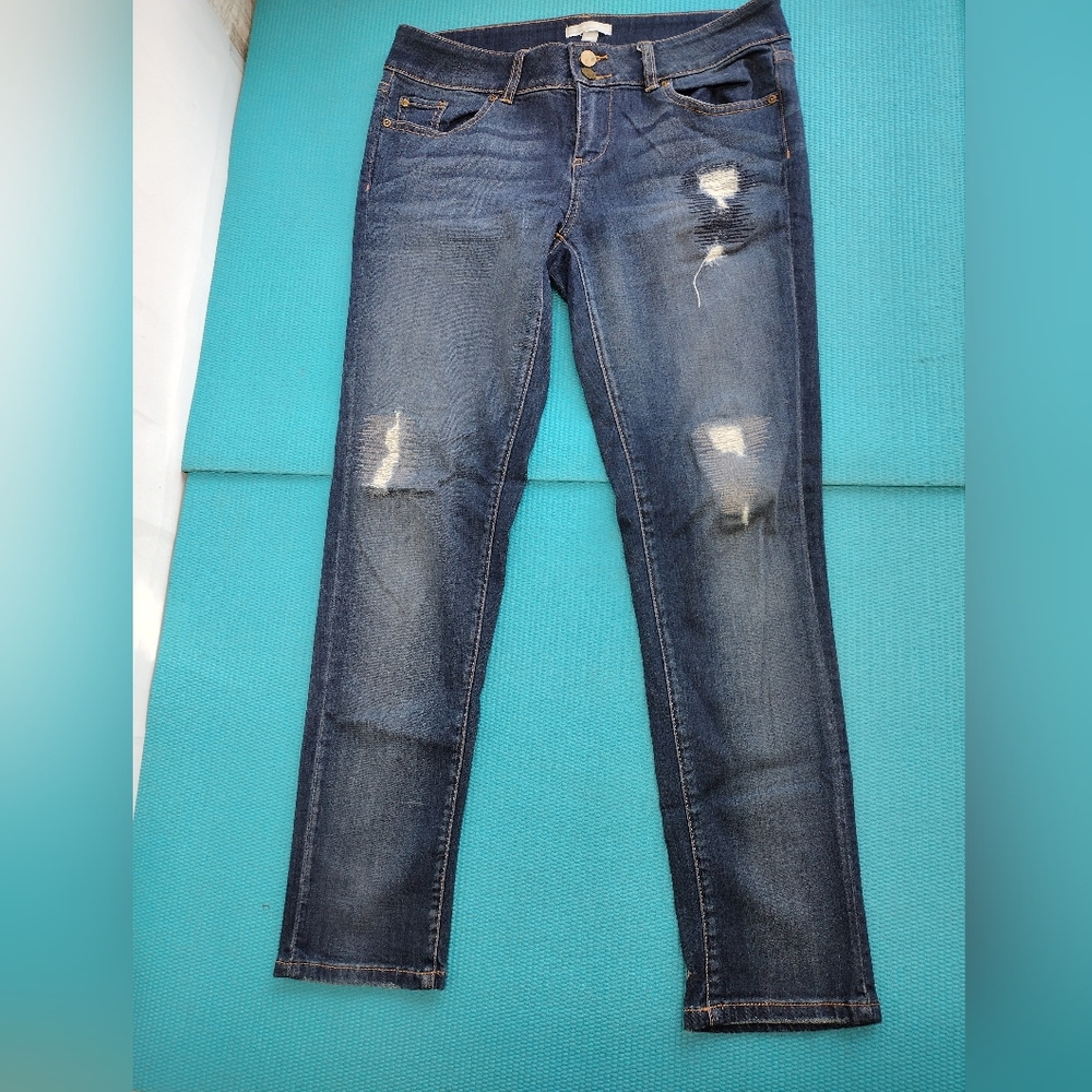 New York & Company Women's Skinny Low Rise Stretch Jeans Size 6